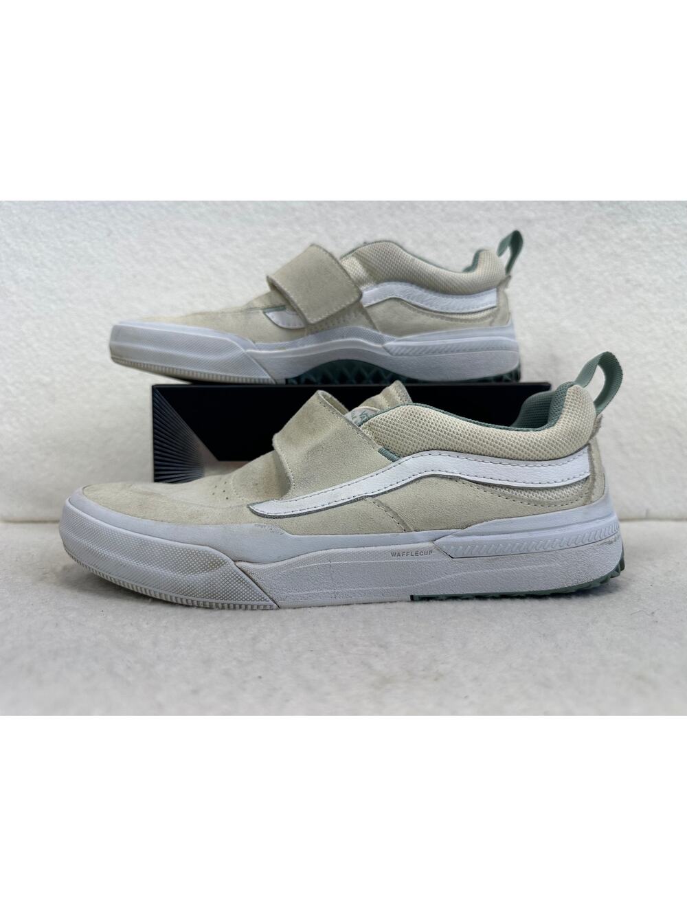 Vans Kyle Walker Pro 2 Suede White Velcro Sneaker Men's Size 7 Bloke Skatelife